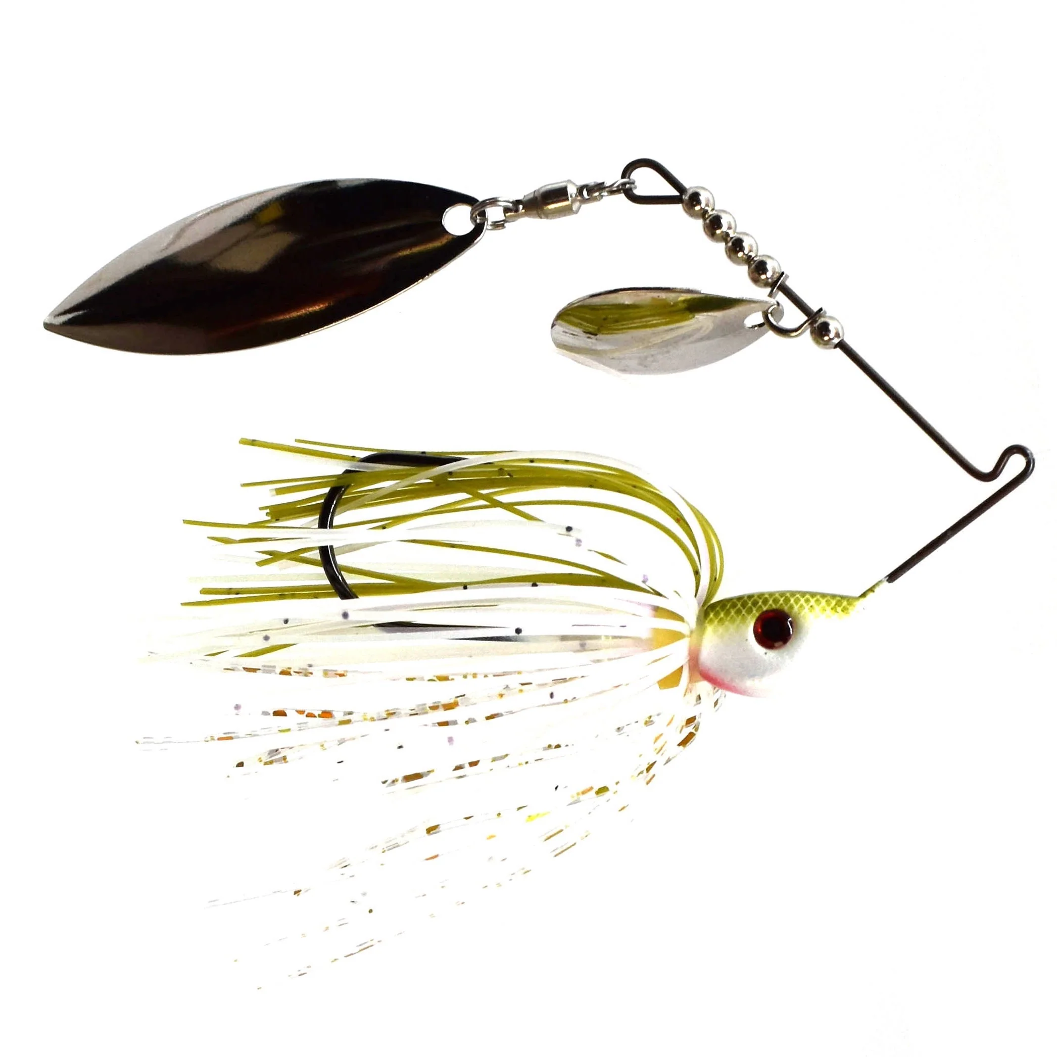 Bassman Spinnerbaits Compact Series Tandem Blades - Image 8