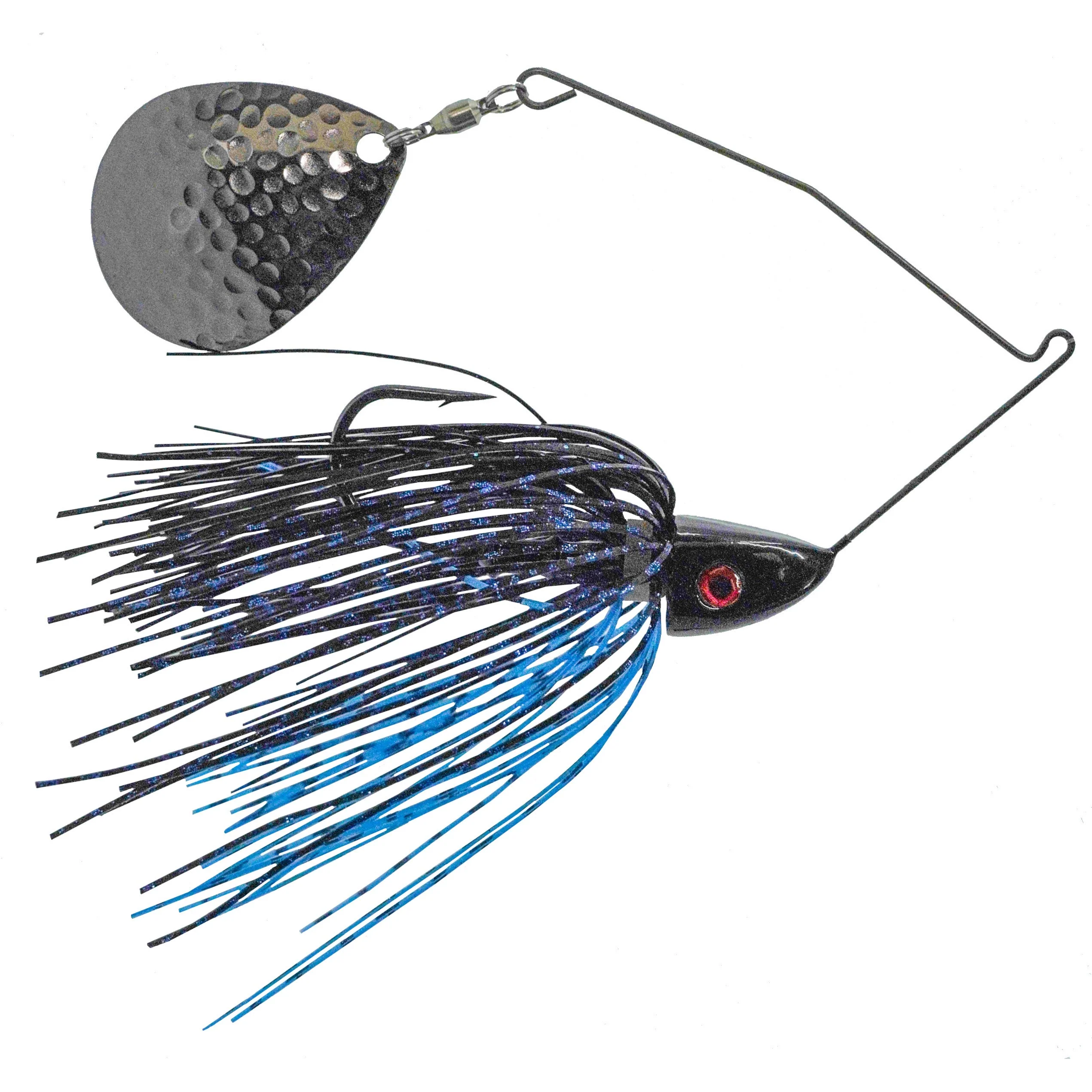 Bassman Spinnerbaits TW Nightmare Single Colorado Spinnerbait - Image 2