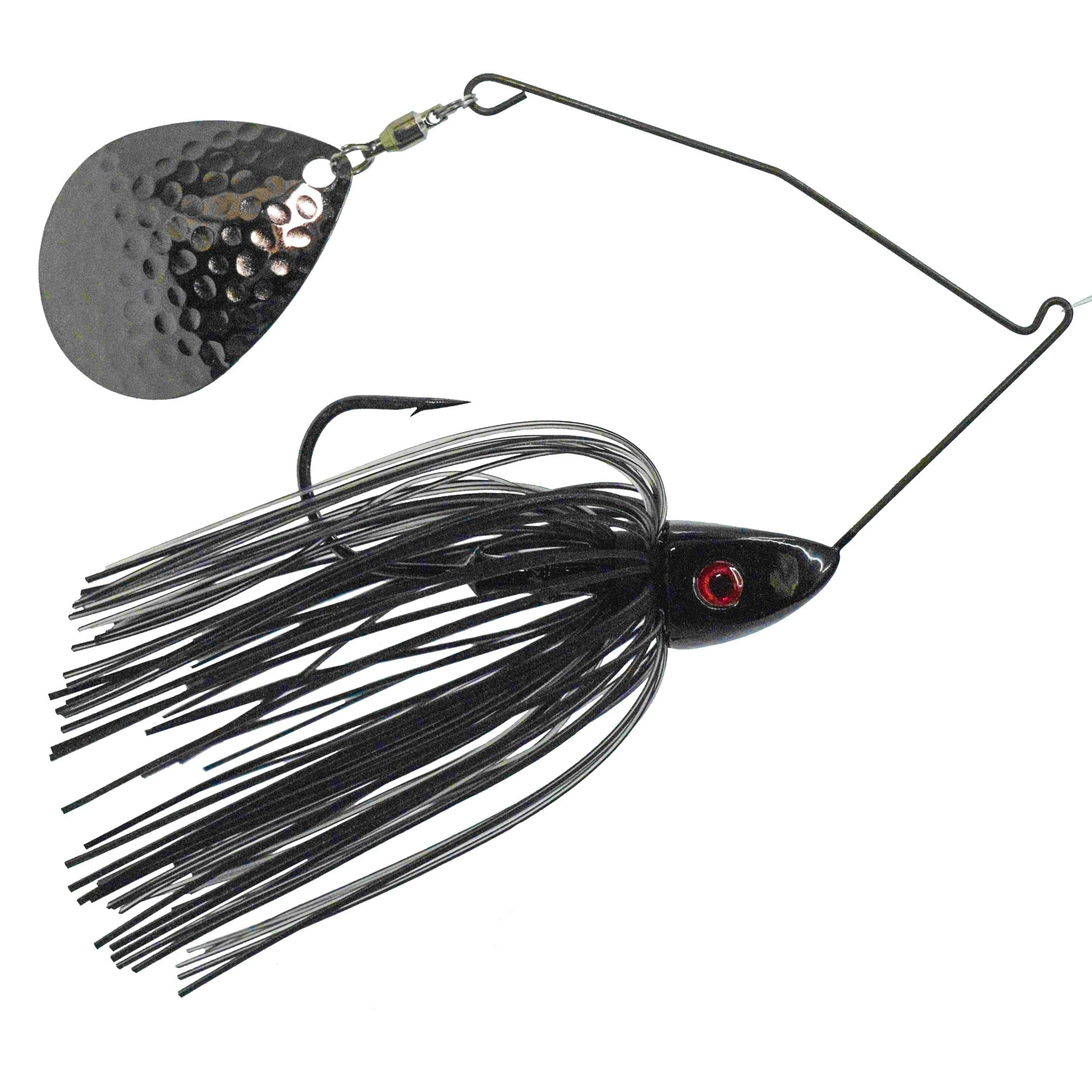 Bassman Spinnerbaits TW Nightmare Single Colorado Spinnerbait - Image 4