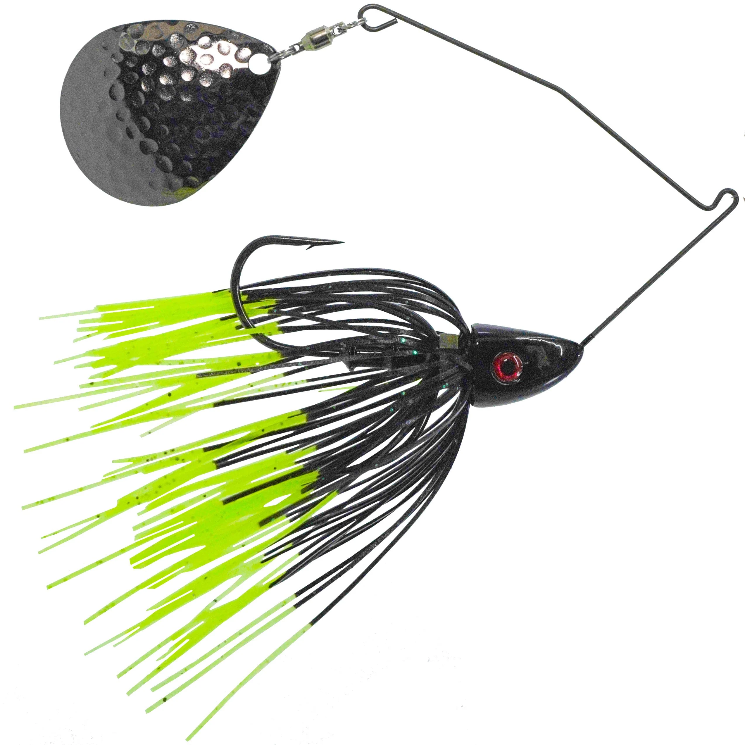 Bassman Spinnerbaits TW Nightmare Single Colorado Spinnerbait - Image 7