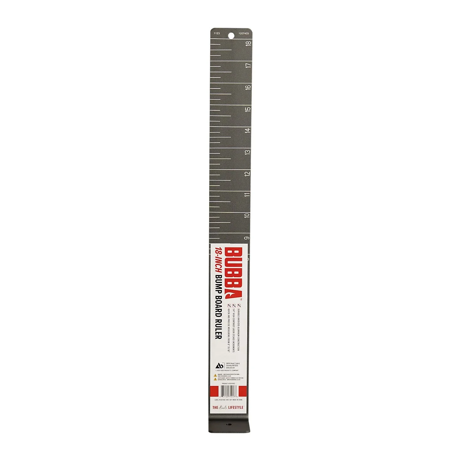 Bubba 18" Bump Board Ruler