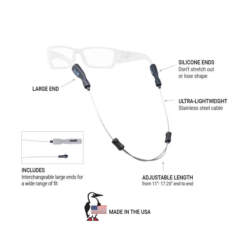 Chums Tideline Adjustable Sunglasses Retainer - Image 3