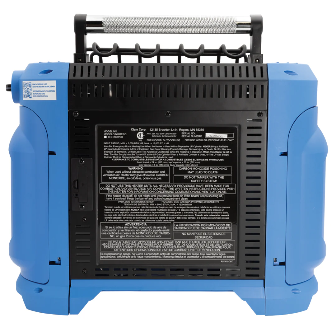Clam 16,000 BTU Heater - Image 2