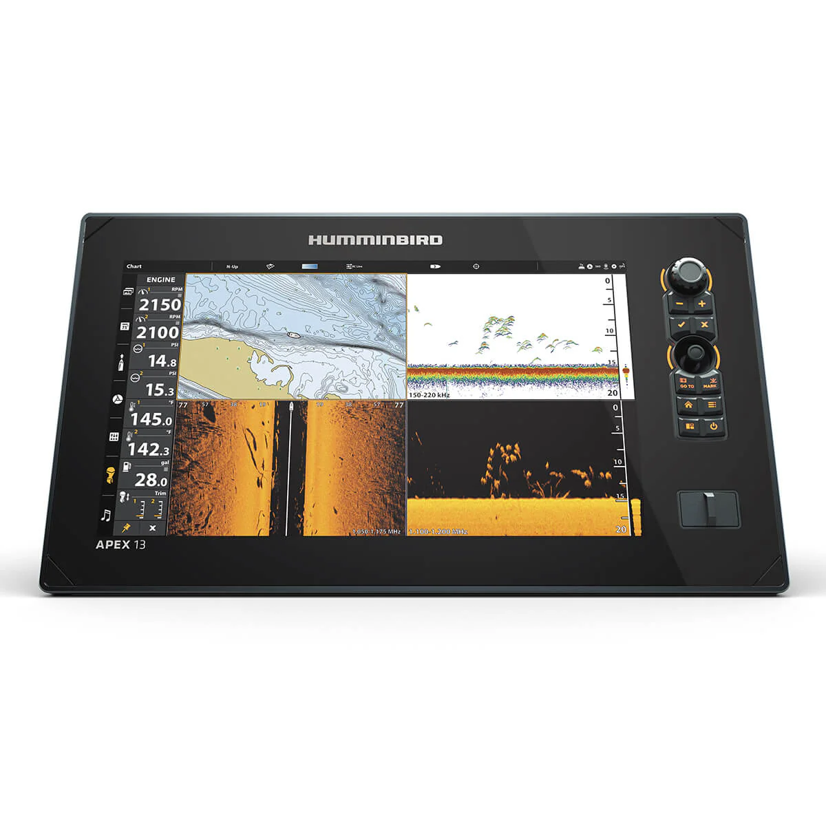 Humminbird APEX 13 MSI+ CHARTPLOTTER CHO 411470-1CHO - Image 4