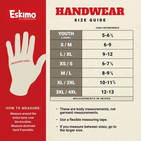 Eskimo Fingerless Wool Glove - Image 4
