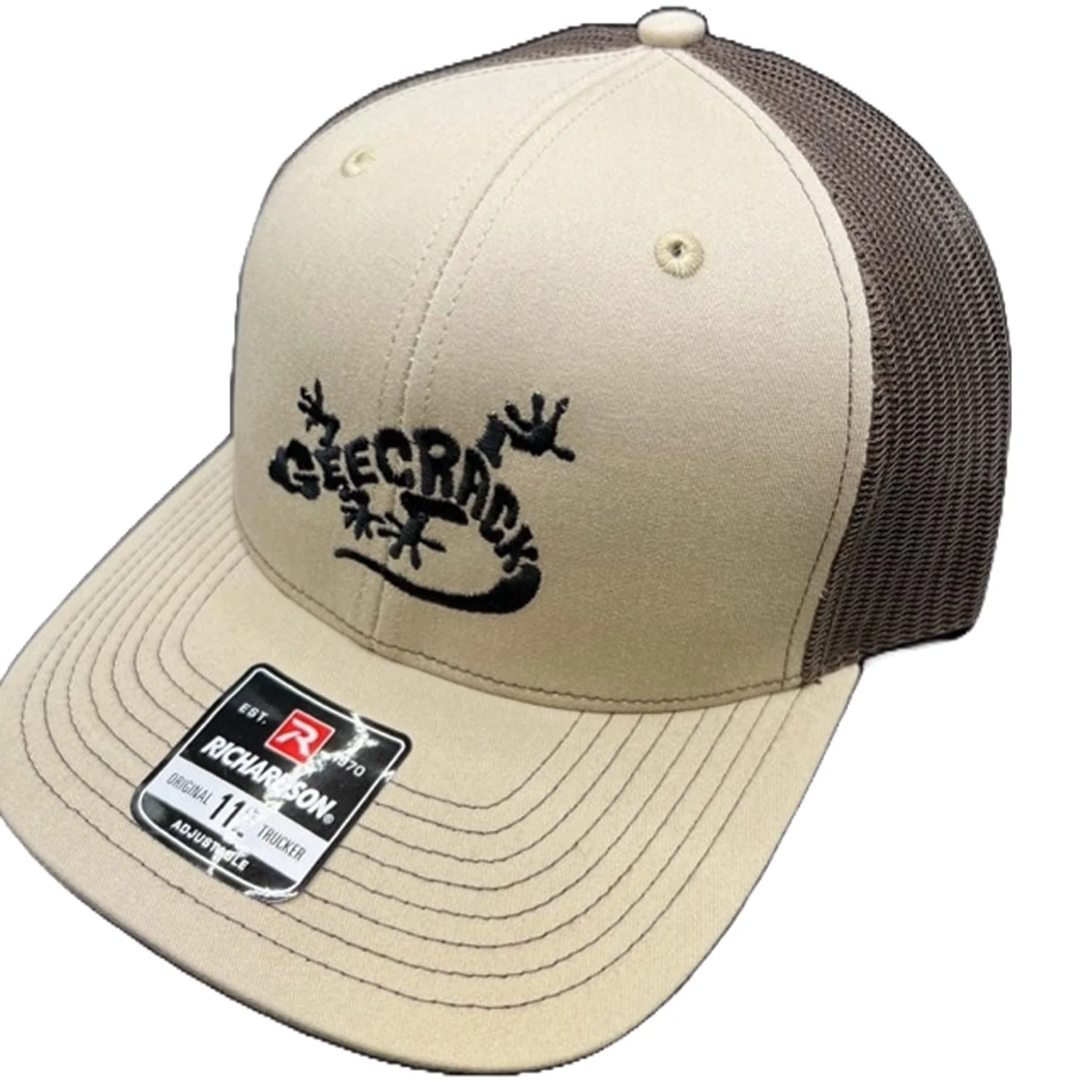 GeeCrack Richardson 112 Logo Hat - Image 2