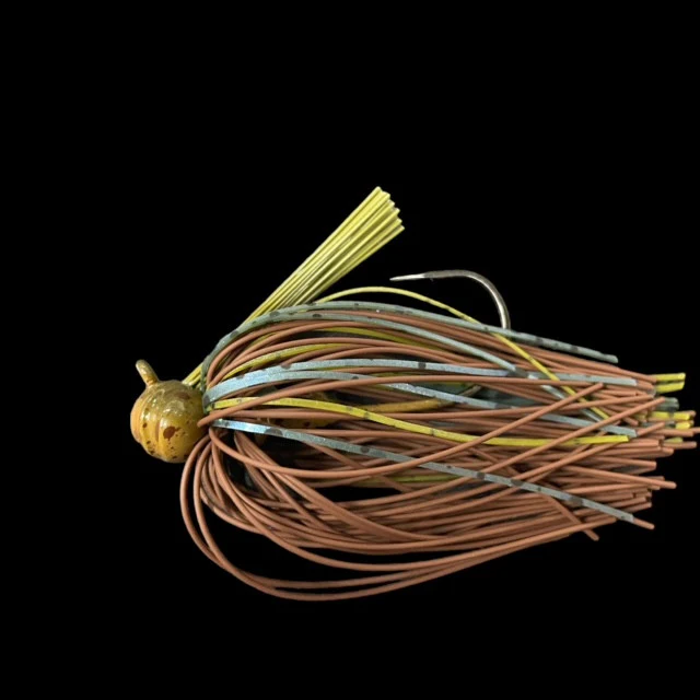Greenfish Tackle Crawball Living Rubber Football Jig - Image 9