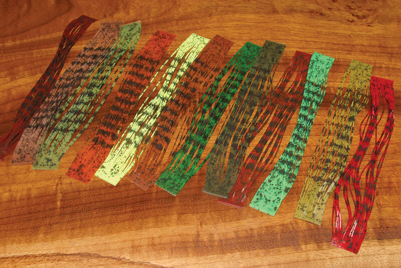 Hareline Barred & Speckled Crazy Legs - Image 2