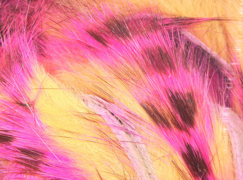 Hareline Rabbit Strip - Tiger Bar - Image 13