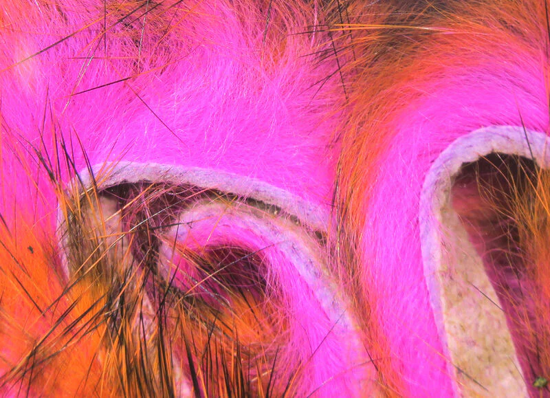 Hareline Rabbit Strip - Tiger Bar - Image 16