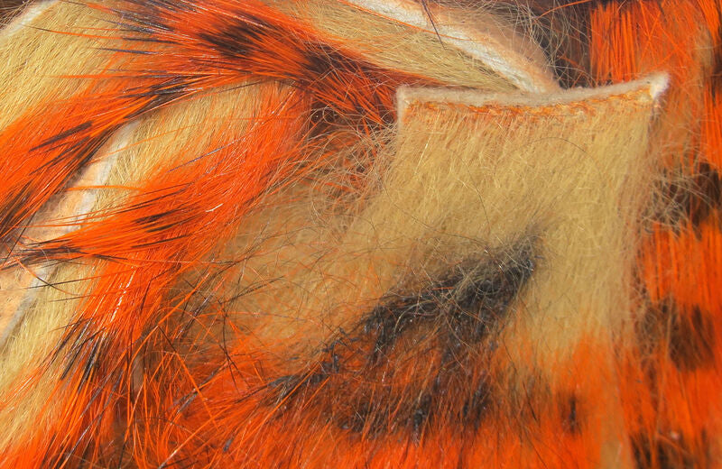 Hareline Rabbit Strip - Tiger Bar - Image 3