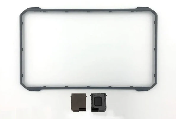 HDS-9 LIVE Bezel and SD-Card Door 000-14591-001