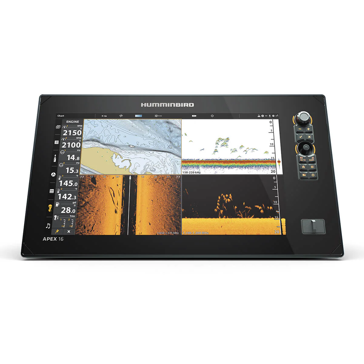 Humminbird APEX 16 MSI+ CHARTPLOTTER 411500-1 - Image 3