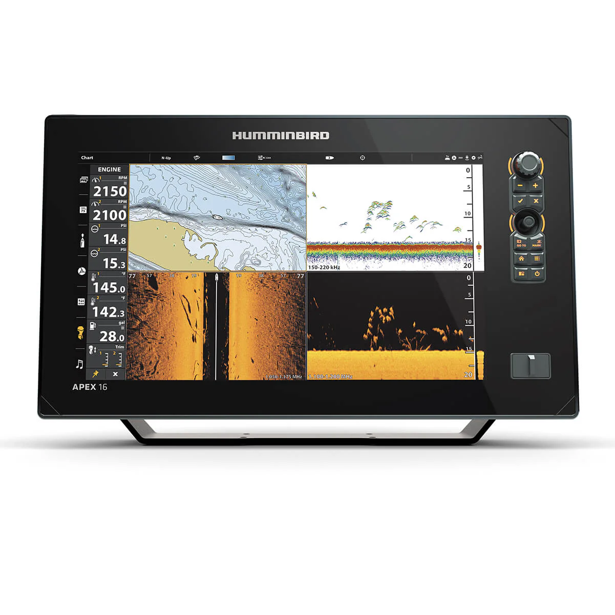 Humminbird APEX 16 MSI+ CHARTPLOTTER CHO 411500-1CHO - Image 4
