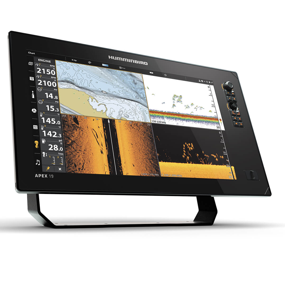 Humminbird APEX 19 MSI+ CHARTPLOTTER CHO 411240-1CHO - Image 2