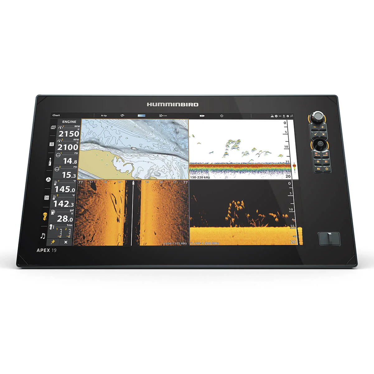 Humminbird APEX 19 MSI+ CHARTPLOTTER CHO 411240-1CHO - Image 4
