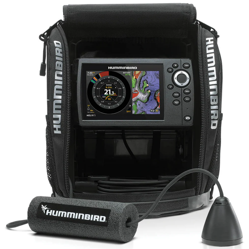 Humminbird ICE HELIX 5 CHIRP GPS G3 FB 411730-1 - Image 2