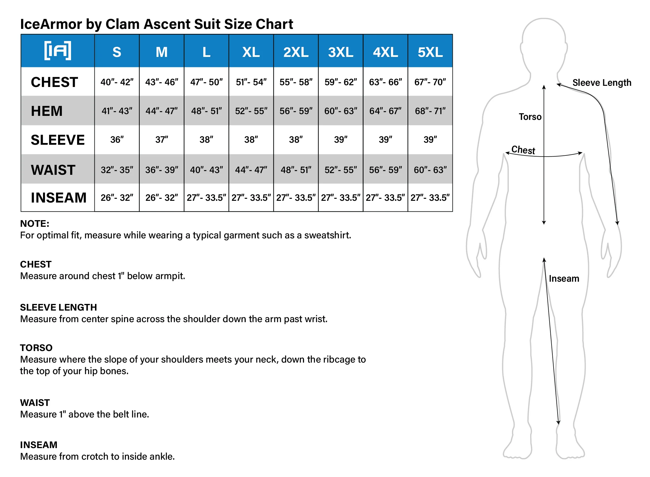 Clam Ice Armor Ascent Float Bib - Image 4