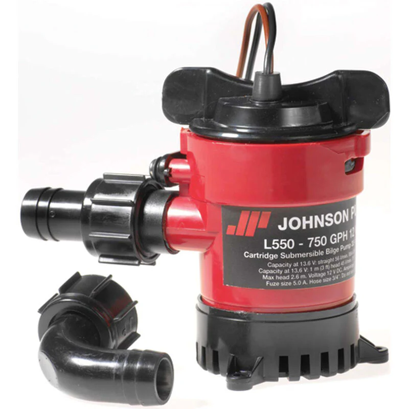 Johnson Pump Cartridge Bilge Pump 12V - Image 2