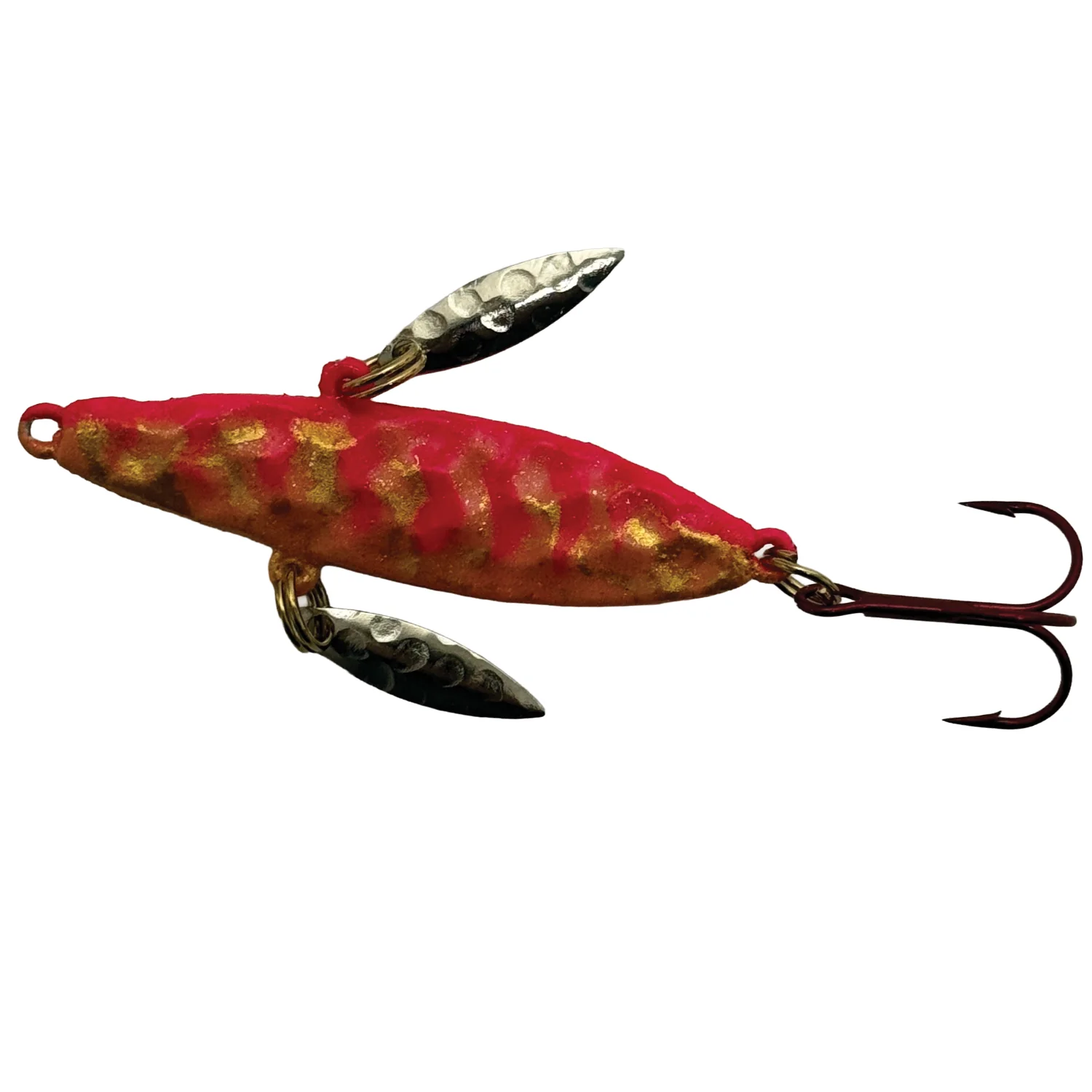 JR's Tackle Hammered Flasher Spoon - Image 4