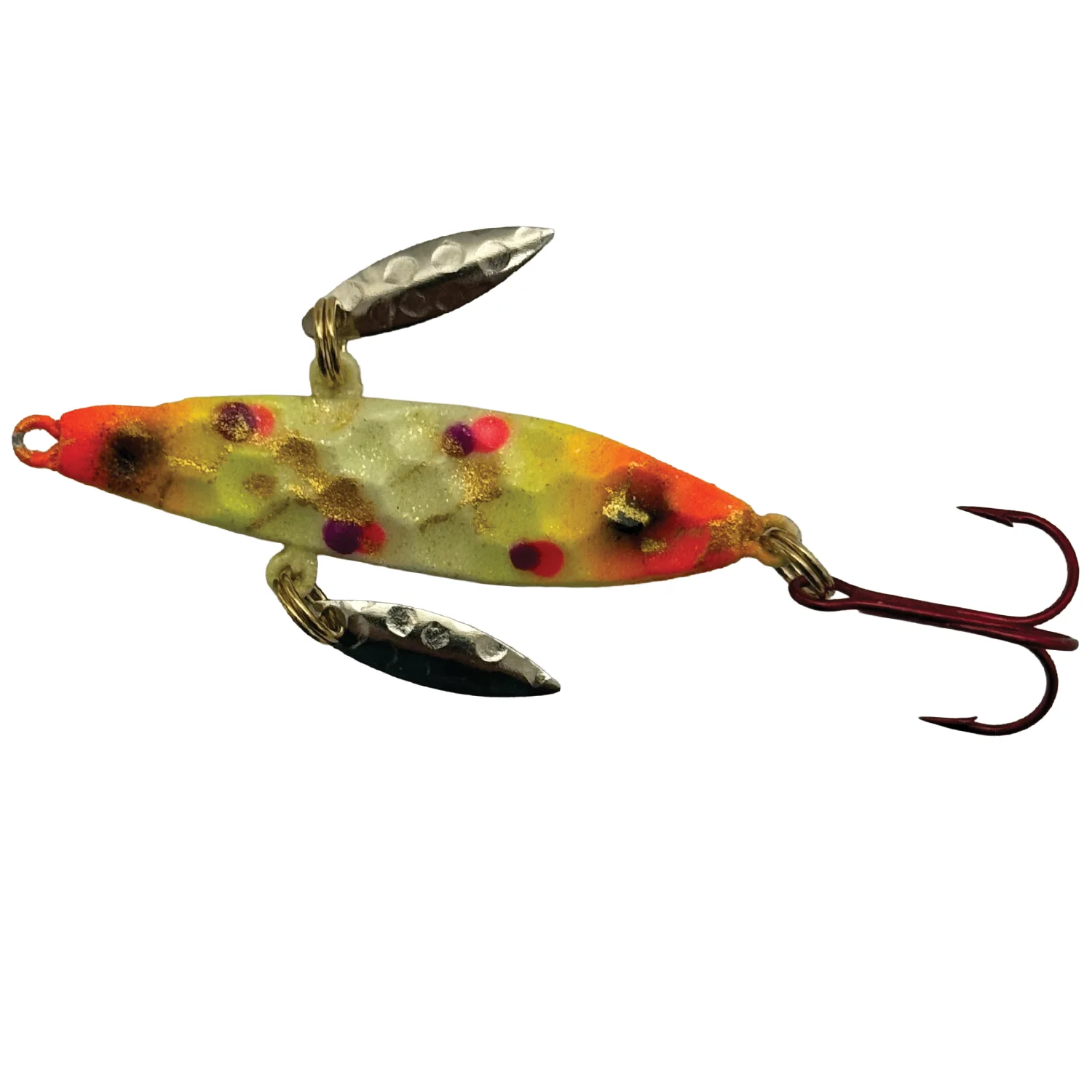 JR's Tackle Hammered Flasher Spoon - Image 6