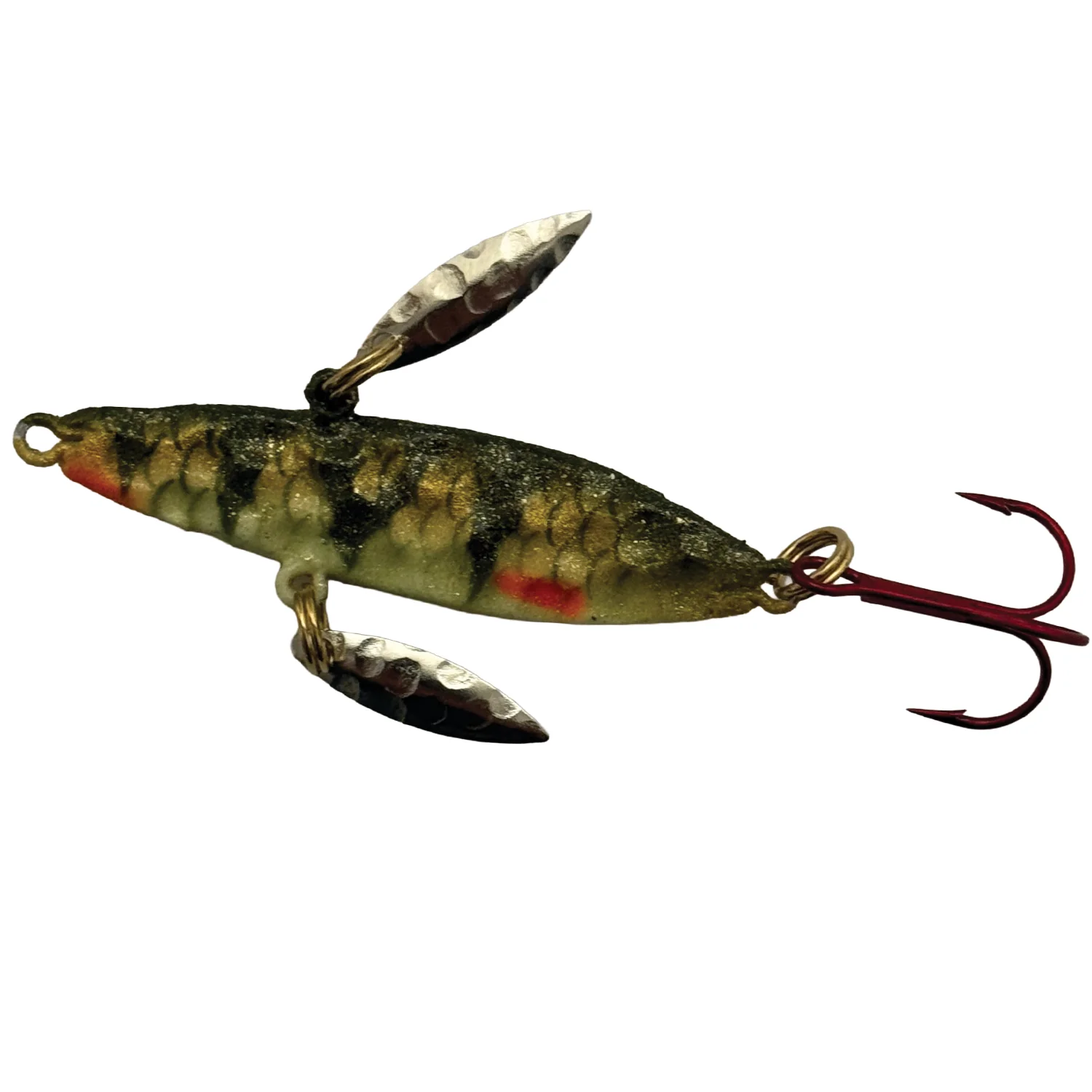 JR's Tackle Hammered Flasher Spoon - Image 7