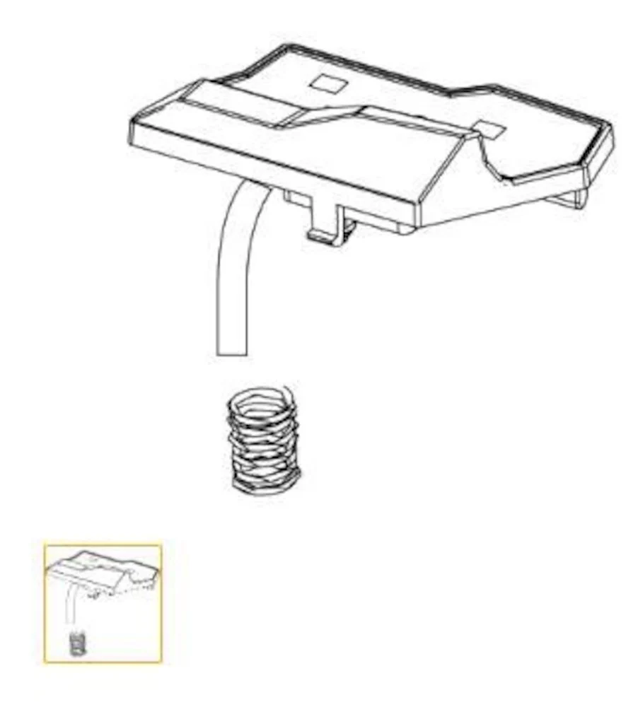Lowrance Ghost Button, Rear Left Kit 000-15312-001