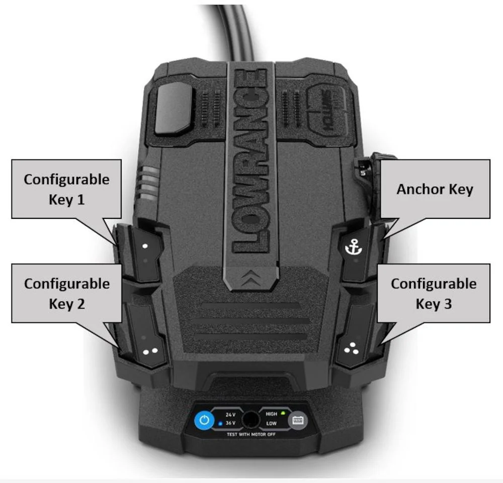 Lowrance Ghost Button, Rear Left Kit 000-15312-001 - Image 3