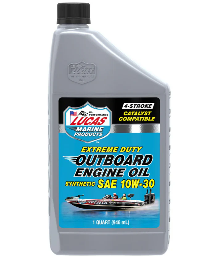 Lucas Outboard Engine Oil Synthetic SAE 10W-30 - Image 2