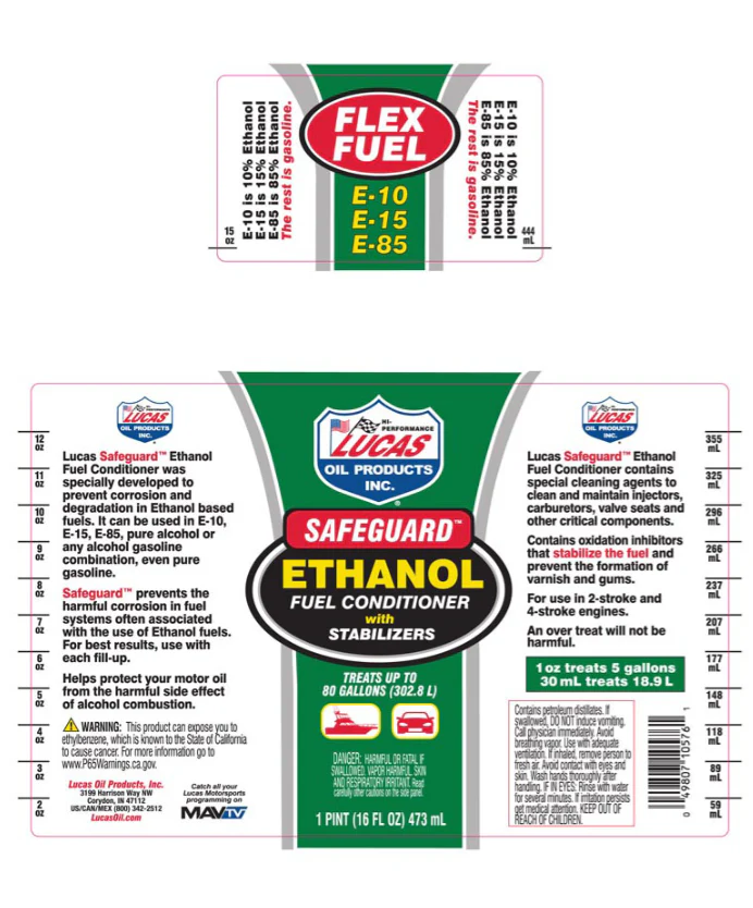 Lucas Safeguard Ethanol Fuel Conditioner - Image 5