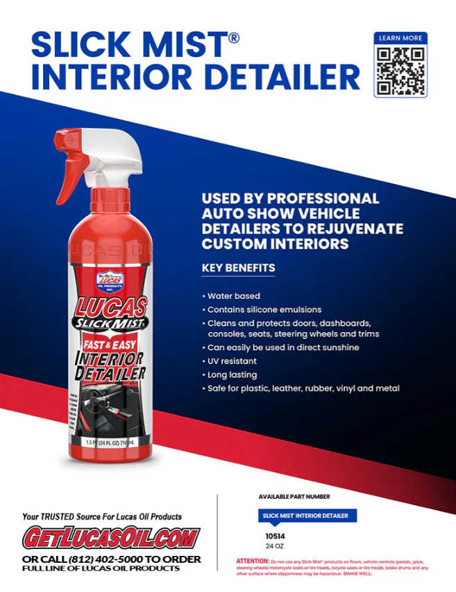 Lucas Slick Mist Interior Detailer 24oz. 10514 - Image 3
