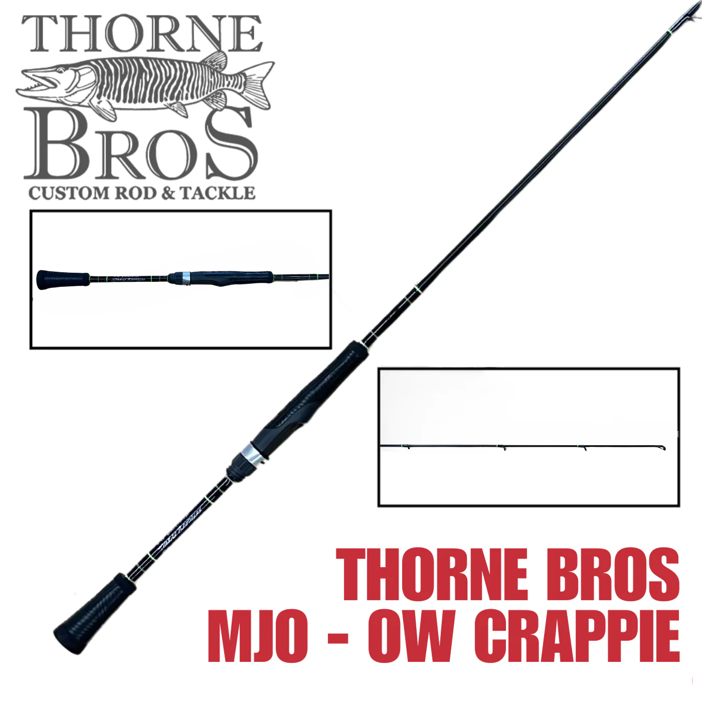Matt Johnson Outdoors - OW Crappie Rod *4 Week Build Time - Image 2
