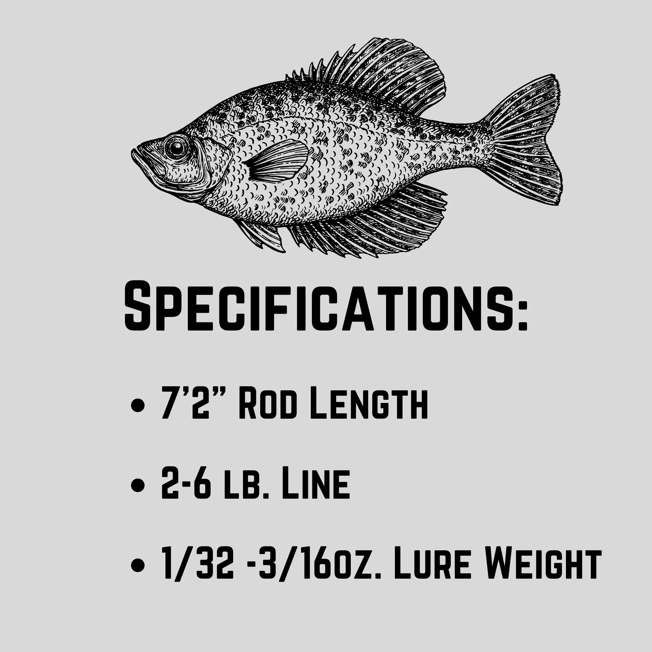 Matt Johnson Outdoors - OW Crappie Rod *4 Week Build Time - Image 3