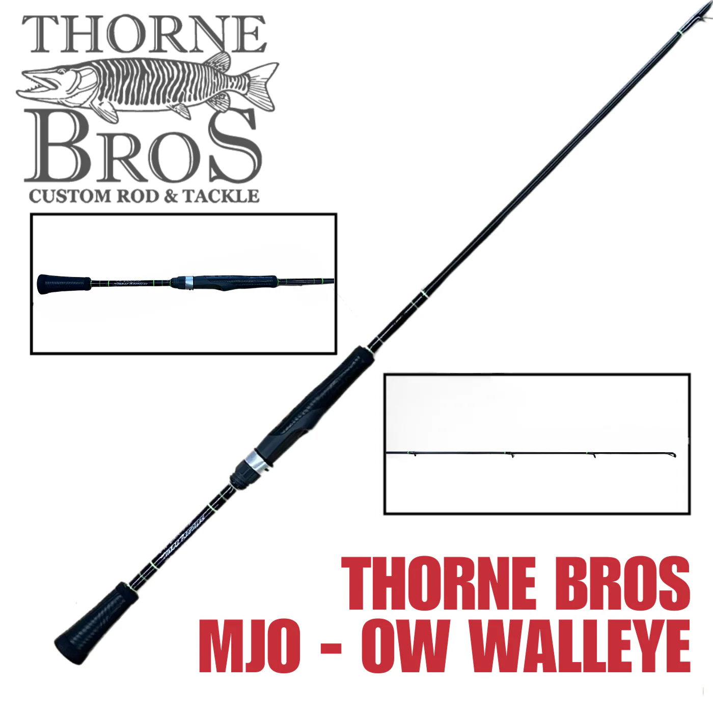 Matt Johnson Outdoors - OW Walleye Rod *4 Week Build Time - Image 2