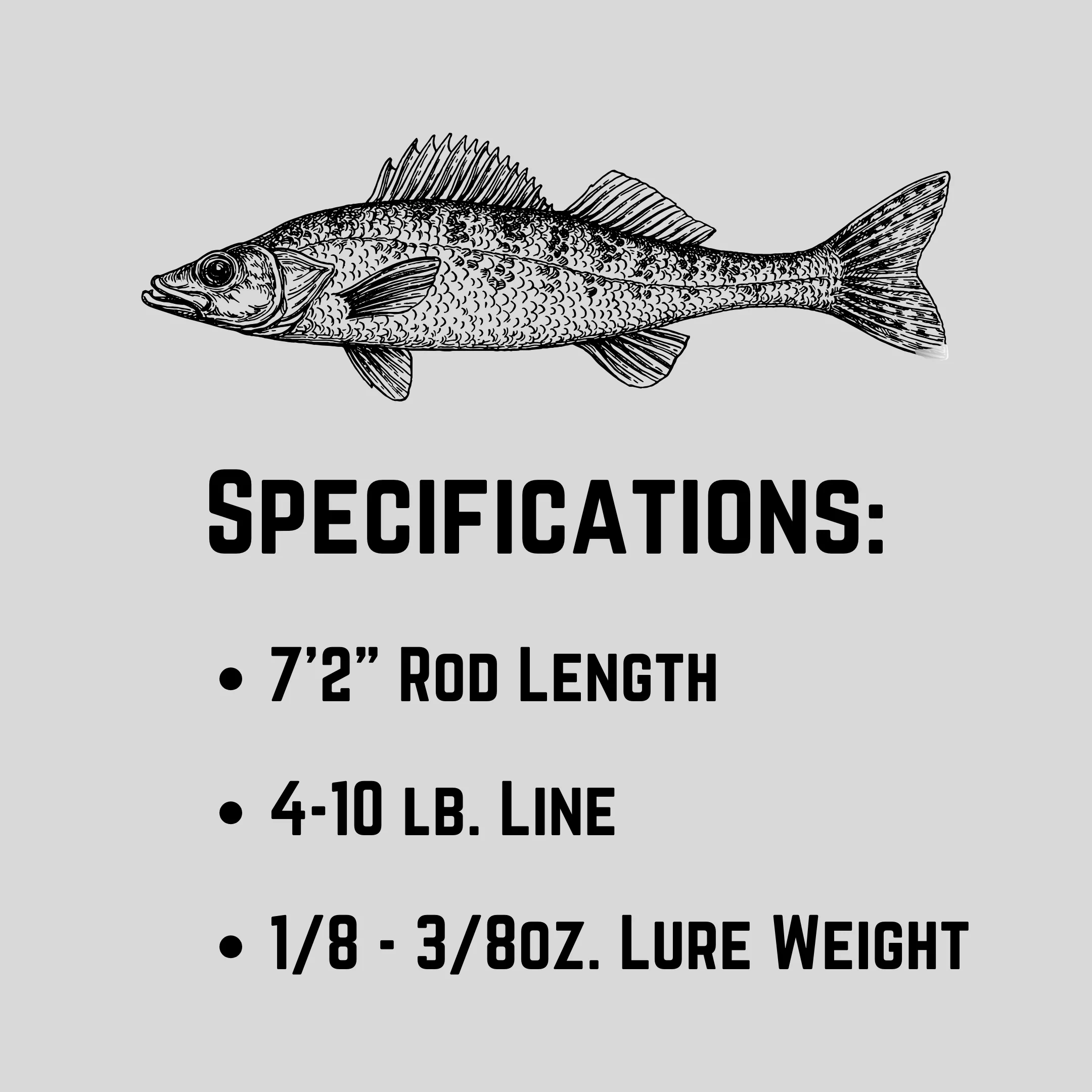 Matt Johnson Outdoors - OW Walleye Rod *4 Week Build Time - Image 3