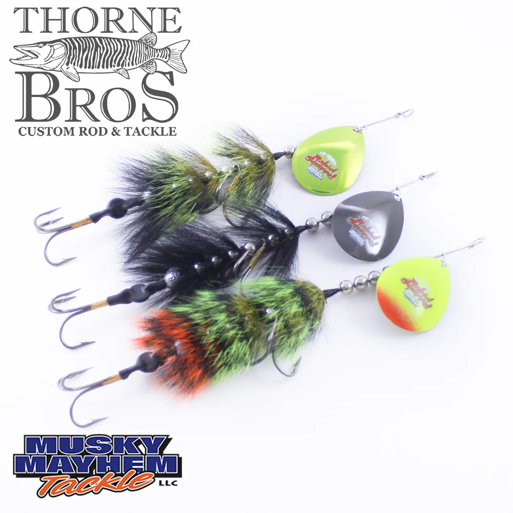 Musky Mayhem Rabid Squirrel 8" - Single Blade