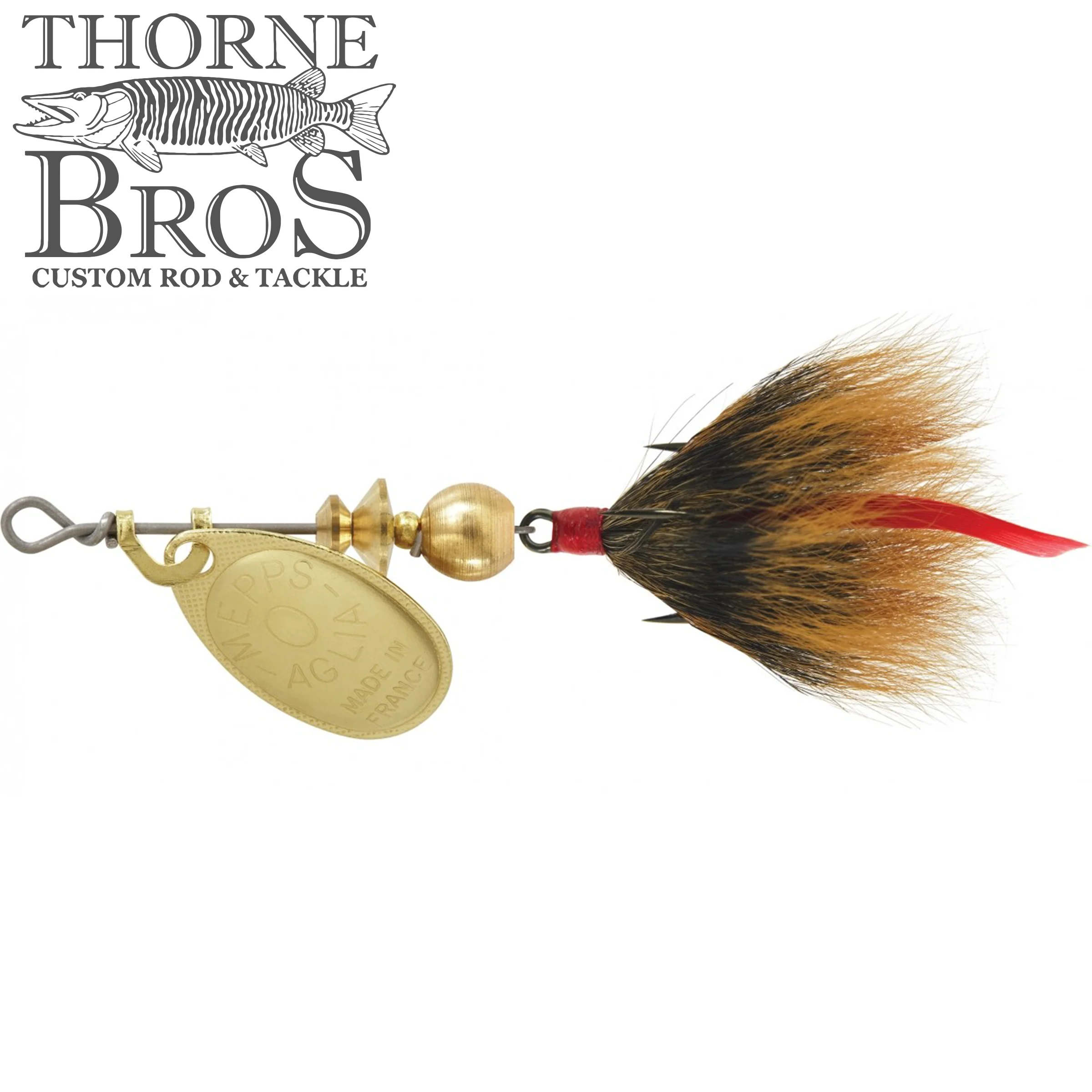 Mepps Aglia Spinner - w/ Tail 1/12 & 1/8 - Image 2