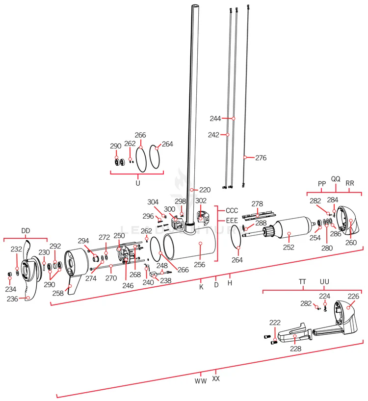 Minn Kota COLLR-FRNT/BCK,LFT ASST KIT P/N: 2771523 - Image 5