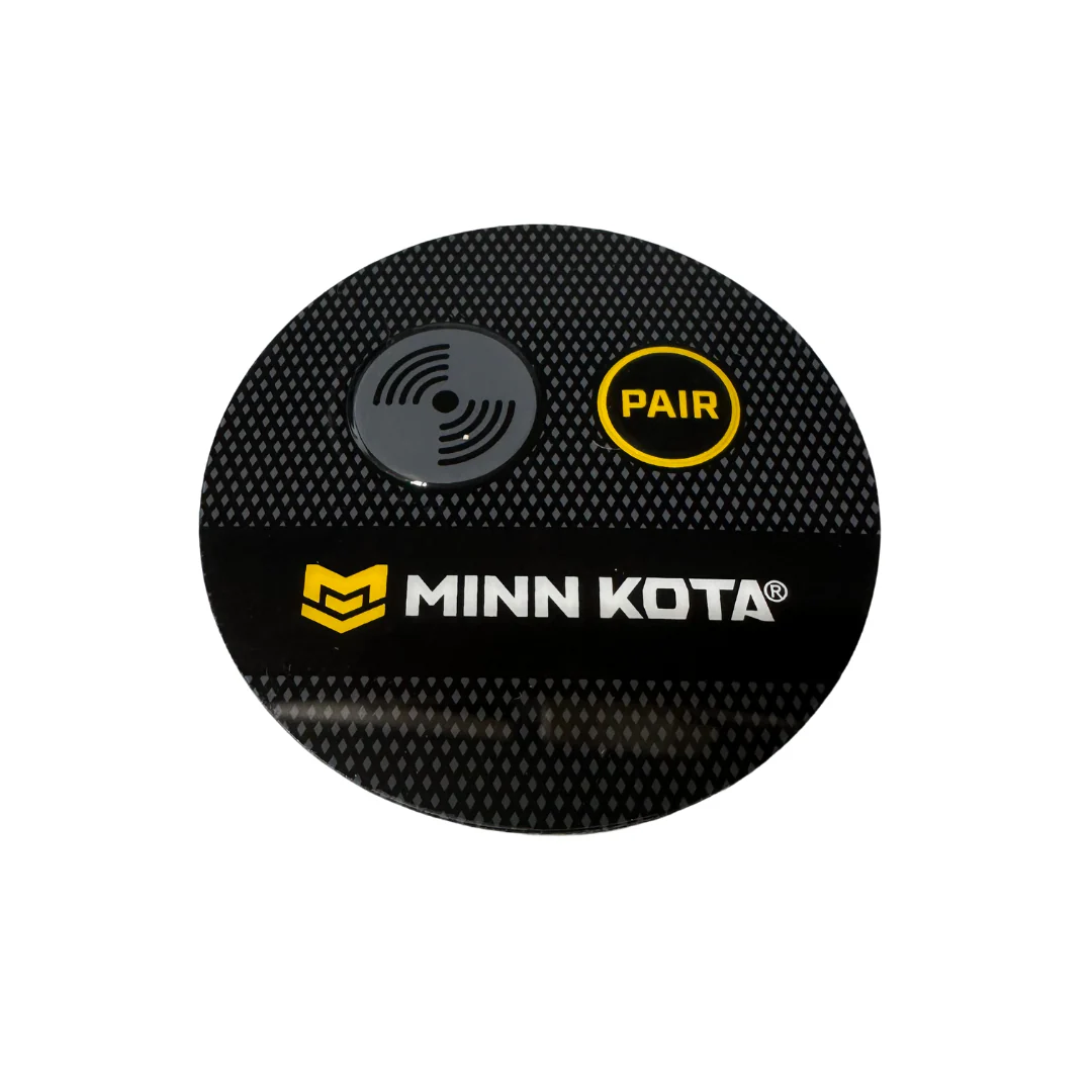 Minn Kota DECAL-GENERIC PUSH BTN TOP FW P/N: 2205534