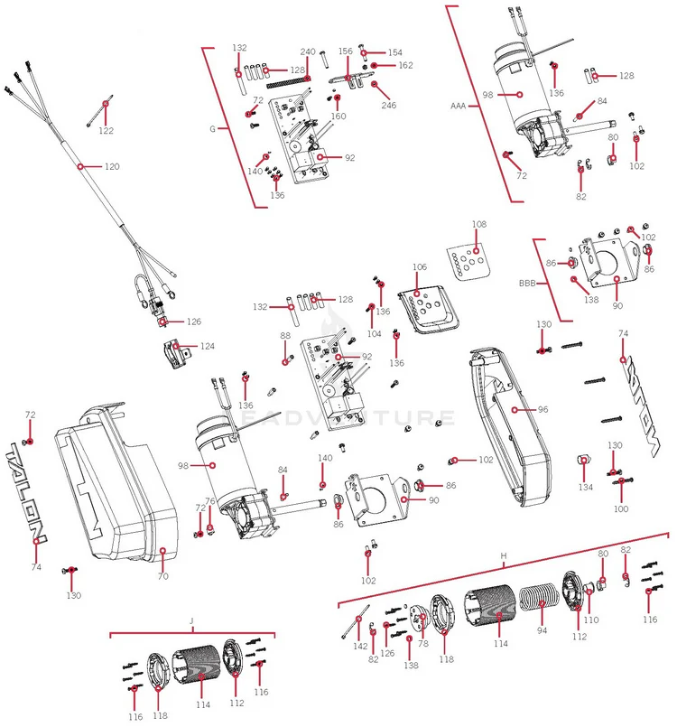 Minn Kota SCREW-#8-32 X 1.0, PPH, SS  P/N: 2383458 - Image 2