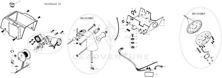 Minn Kota SWITCH-CONTROL, UP-OFF-DWN,WHT P/N: 2374000 - Image 2