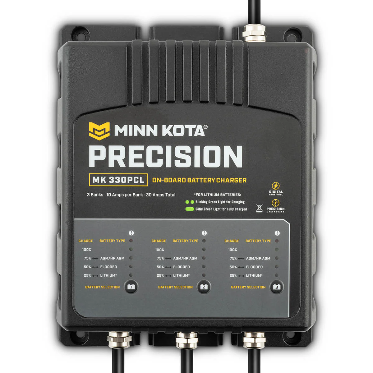 Minn Kota MK-330PCL Charger (Precision Lithium) - Image 2