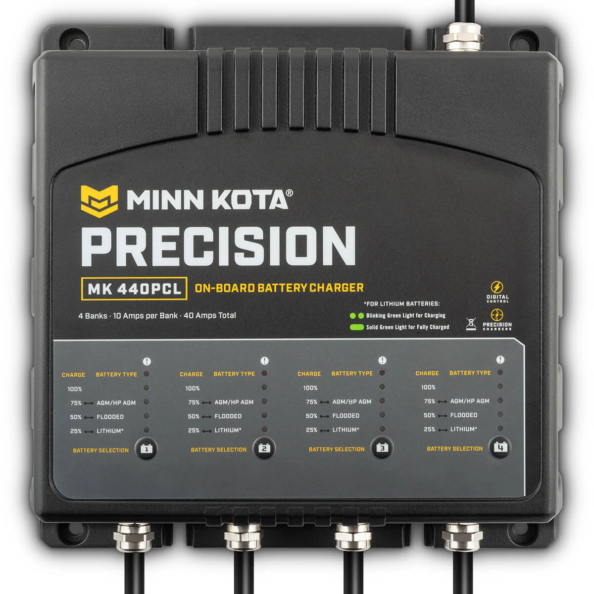 Minn Kota MK-440PCL Charger (Precision Lithium) - Image 2