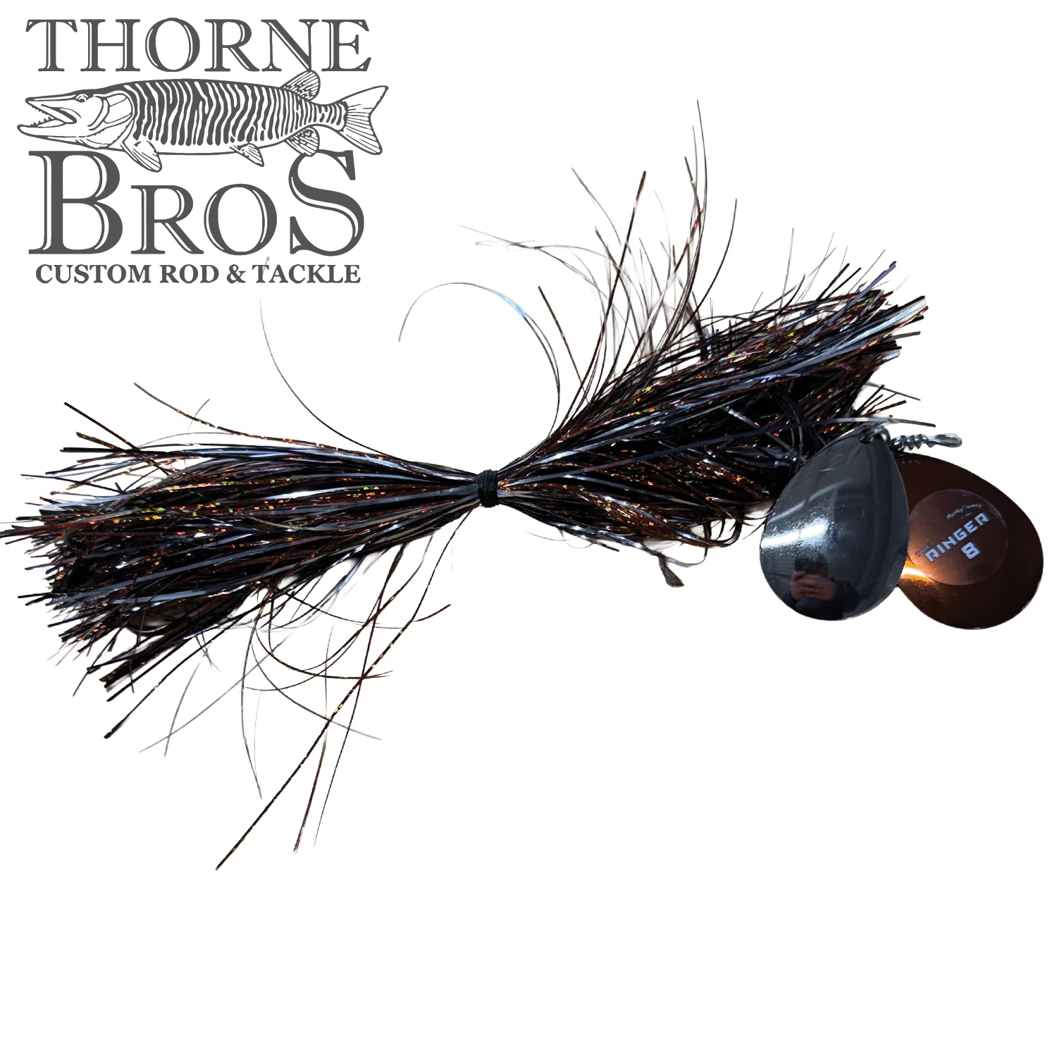 Musky Frenzy The Ringer 8: Thorne Bros. Custom Colors - Image 2