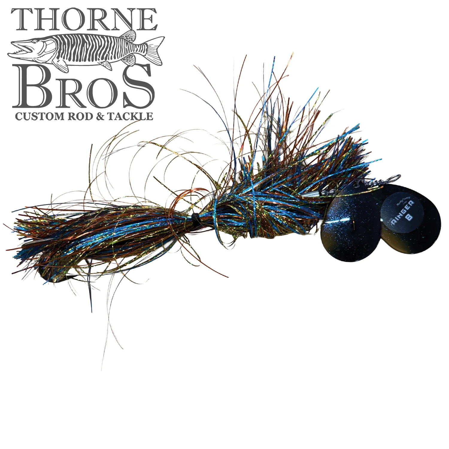 Musky Frenzy The Ringer 8: Thorne Bros. Custom Colors - Image 5