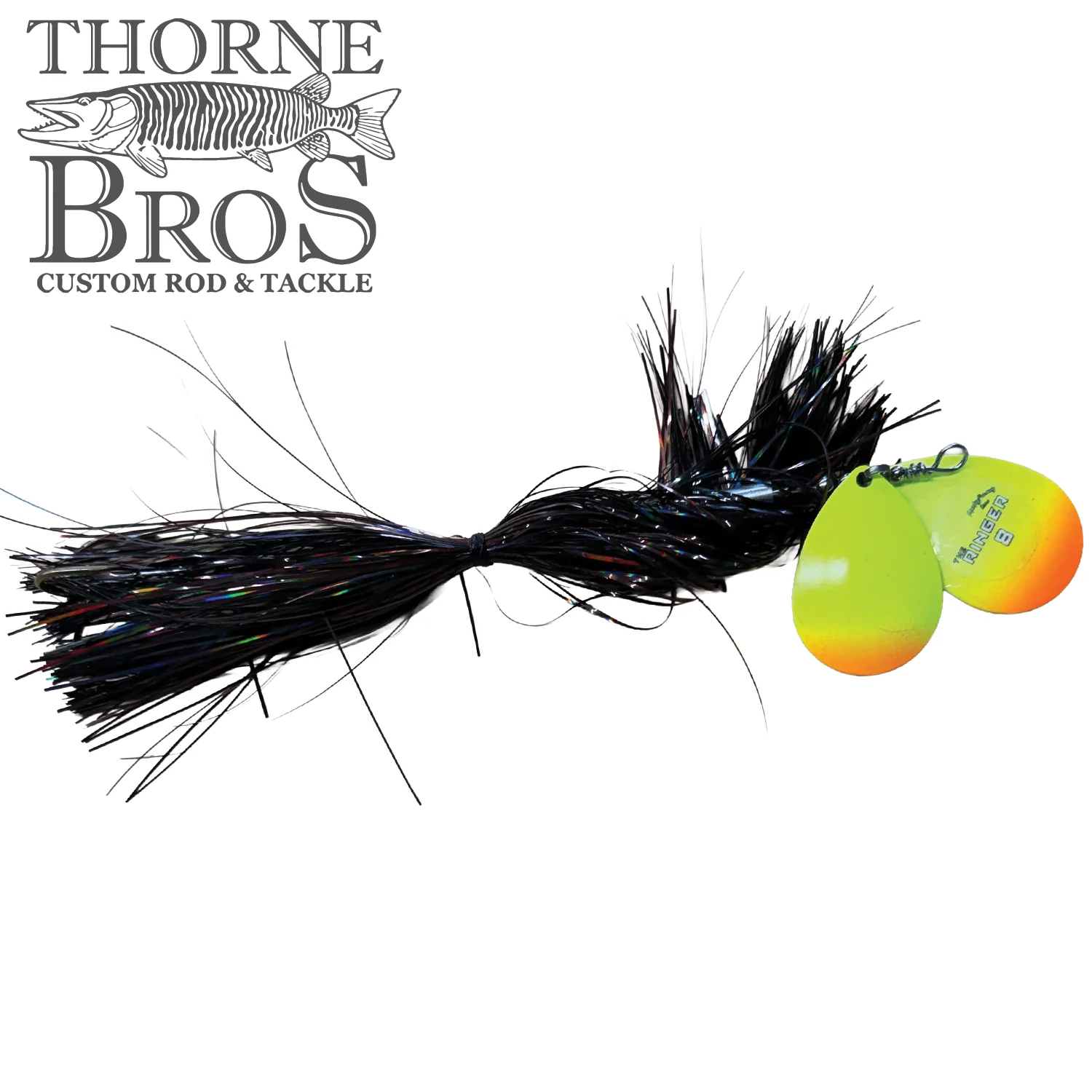 Musky Frenzy The Ringer 8: Thorne Bros. Custom Colors - Image 6