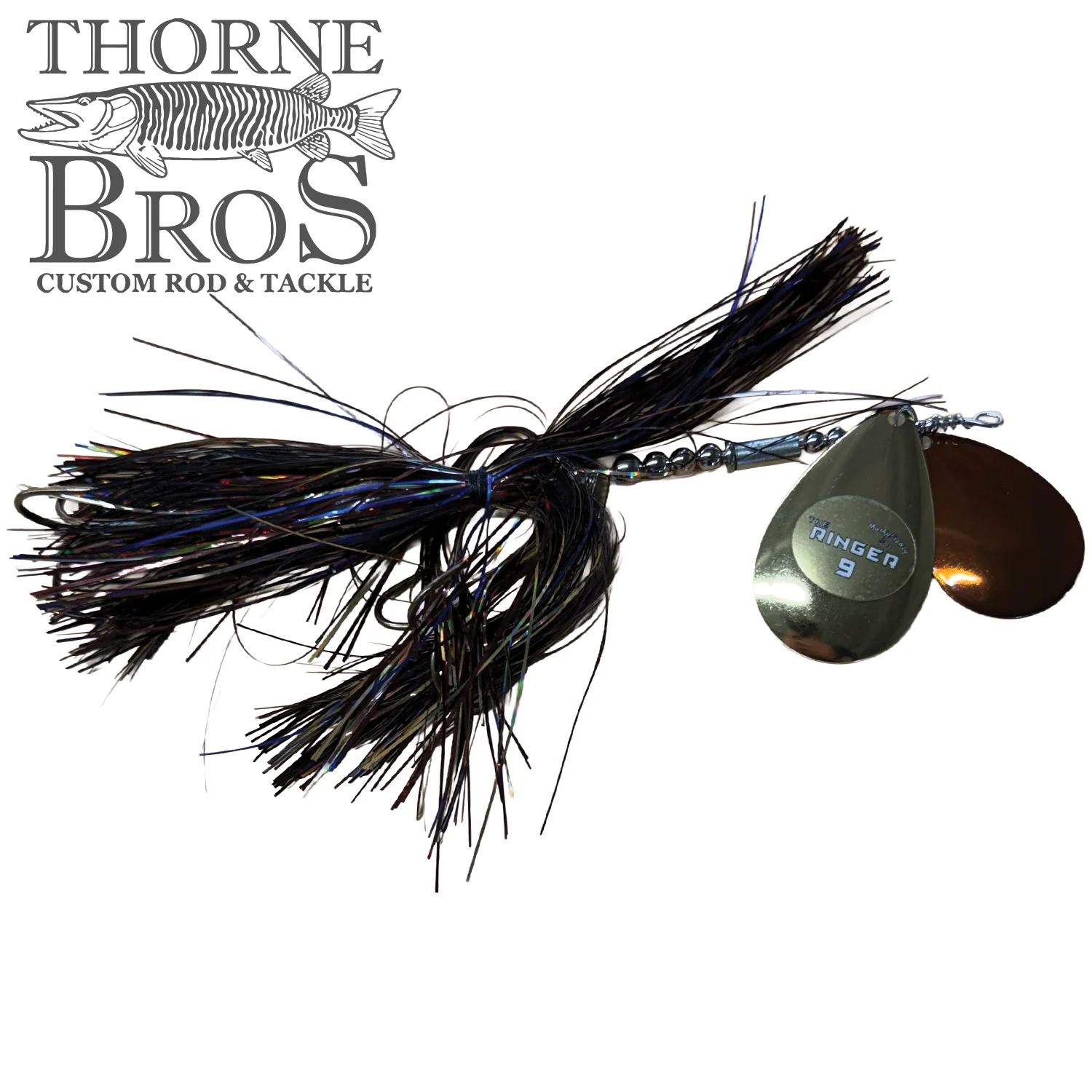 Musky Frenzy The Ringer 9: Thorne Bros. Custom Colors - Image 4