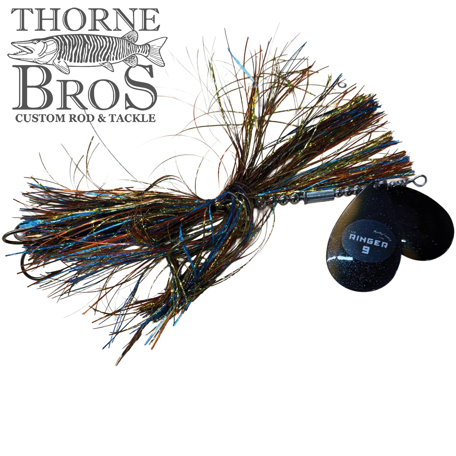 Musky Frenzy The Ringer 9: Thorne Bros. Custom Colors - Image 5