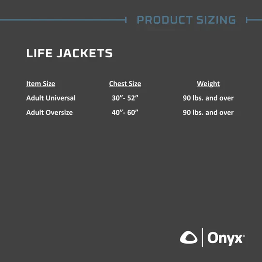 Onyx Adult General Purpose Life Jacket - 4 Pack - Image 4
