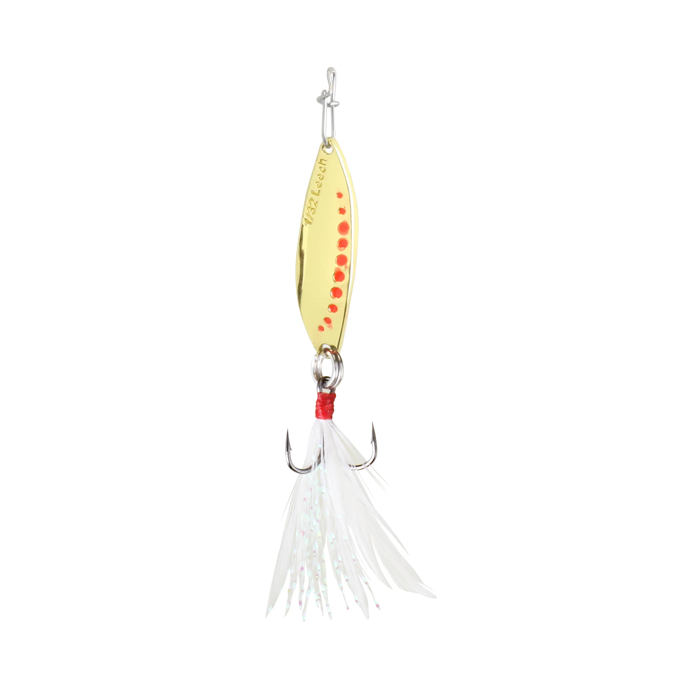 Clam Panfish Leech Flutter Spoon